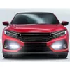 1 Pair Daytime Running Light LED DRL fog lamp Driving lights Yellow Turn Signal Lamp For Honda CIVIC hatchback 2016 2017 2018 2019 2020