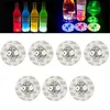 6 cm LED Flesstickers Onderzetters Licht 4LEDS 3M Sticker Knipperende LED-verlichting voor vakantiefeest Bar Home Party Gebruik