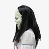 Sadako Mask Halloween Devil Masks Cosplay Kostym Skrämmande Terror Mask Halloween Vendetta Sadako Pullover Scary Zombie Party Bride Masks