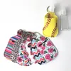 117 New Styles Neoprene Hand Sanitizer Bottle Holder Keychain Bags 30ml Bottles With Baseball Keychains Butterfly Leopard Pattern 5503377