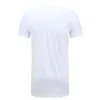 Helt Ny Kläder Mäns Svart Bomull T-shirt Hip Hop Short Sleeve Longline Regular T-shirt Zip O-Neck Streetwear Long T Shirts