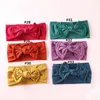 Enfants Nylon Fringe Bow Girls Solide Pom Headwear Enfants Bandeau douce 33Couleurs pour Choisir