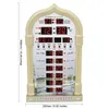 Moschee Azan Kalender Muslimische Gebet Wanduhr Alarm LCD Display Digital Decor Dekoration Home Decoration Quartz Nadel Sanduhr