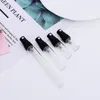 5ml Clear Glass Perfume Bottle Spray Refillable Vials For Portable Contenitori Cosmetici Vuoti With Plastic Pump