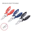 New Bending Hook Tip Shear Fisherman Wire forbici Pinze da pesca in acciaio inossidabile Forbici Line Cutter Hook Fishing Tackle Tool K907