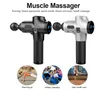 1200-3300R / min / min muscolo elettrico massaggiatore terapia fascia massaggio pistola profonda vibrazione muscolare rilassamento attrezzature per il fitness con borsa