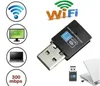 Ağ Kartı 802.11 n dongle Kablosuz wifi adaptör Mini 300M USB 2.0 RTL8192 Wifi dongle WiFi / g / wi fi LAN adapté Yüksek Qualityr b