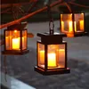 outdoor hanging candles