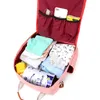 Designer-stor kapacitet baby väska mamma resor ryggsäck modemärke designer sjuksköterska för baby mamma ryggsäck kvinnor bär vårdpåsar