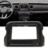 Carbon Fiber GBS Decorative Ring Navigation Screen Decoration Cover For Jeep Wrangler JL 2018 Factory Outlet Auto Internal Accessories