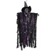 Horror Grim Reaper Hanging Ghost Heks Voice Rot Light Eyes Halloween Decorations Haunted House Bar Party Decoration Prop JK1909XB