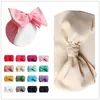 7inch Baby Bows Headbands Bowknot Hair Wraps Butterfly Knot Multicolor Hairbows Hoops för nyfödda småbarns Headrass Party favör A42202