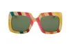 Yeni Güneş Gözlüğü Şık Moda Tasarımcısı Güneş Gözlüğü Mens Mswomens Cam UV400 6 Stil 0328