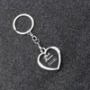 6 Modeller Foto Frame Nyckelringslegering Locket Lover Bild Key Chain Key Rings Heart Pendants For Women Men årsdag Present