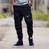 Mode Heren Camouflage Joggingbroek Rits Overalls Beam Foot Broek Onregelmatige Broek Hip Hop Heren Designer Broek