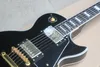 Ny ankomst av hög kvalitet Custom Shop Black Color Electric Guitar med Rosewood Fingerboard2808246