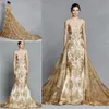 vestidos de novia de oro