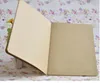 kraft paper lined pages Notepads retro Cowhide Papers casual Notebook office school supplier students writing notes book travel journal