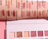 Nieuwe make-up 18 kleuren gezicht schoonheid palet shimmer matte oogschaduw geperst poeder topkwaliteit 3pcs / lot