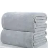 Super Mjukt Varm Flannel Fleece Blanketter Soft Solid Biltetter Solid Bäddscread Plush Winter Summer Thrake Blanket för säng soffa bil DH0426