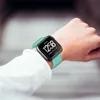 Silikonowe paski zamienne Zespół Uniwersalny dla Fitbit Versa 2 Lite do Zegarek Apple 4 38mm 42mm 40mm 44mm Klasyczna Bransoletka Bransoletka Zespół paska na rękę