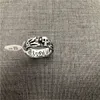 2 stks lot maat 6-13 Unisex Cool Skull Ring 316L Rvs Mode-sieraden Persoonlijk Ontwerp Na Skull Ring255S