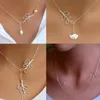 5 stilar Designer Smycken Kvinnor Halsband Enkel Infinity Cross Slide Necklace 925 Silver Chain Pendant Bird and Tree Smycken