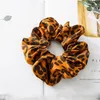 9 Stili Fasce per capelli Scrunchy con stampa leopardata Cravatte elastiche per capelli Corde Scrunchies Fascia per capelli per donna Accessori per capelli da donna