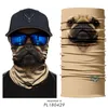 3D Animal Monkey Shark Dog Tiger Face Masks Seamless Magic Bandana Neck Warmer Tube Shield Gaiter Scarf Headband Snowboard Bicycle Headwear