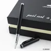 Fountain Penns Jinhao Fine 0.38 NIB Full Metal Pen 0,5 mm bläck Dolma Kalem Caneta Tinteiro Stationery Business Signing Pens1