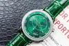 Top Complicazioni Sky Moon Celestial 5102G Orologio da uomo di lusso Orologio da uomo in acciaio inossidabile con diamanti Quadrante verde svizzero 240 LU Zaffiro automatico