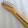 Blanc Hohner HS chat Mad Cat TETE flamme érable haut jaune guitare électrique léopard Pickguard rouge tortue reliure guit5293529