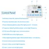 HEISSE 7-FARBEN-LED-Lichttherapie-Rot-Blau-Gelb-Grün-Licht-PDT-Photonentherapie-Hautpflege-Schönheitsgerätemaschine