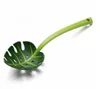 paletta a forma di foglia Utensili da cucina Cucina creativa stile tropicale cucchiaio per utensili verde Strumenti