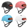 Smart4U SH50 Cykelcykelhjälm Smart Flash Helmets Intelligent bakljus för cykelskoter Electic Skateboard