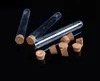 Plastikowa rura testowa z korkiem 4-calowy 15x100mm 11ml Clear, Cork Cork zatwierdzony, Pack 100, cały rozmiar dostępny w naszym sklepie SN1021