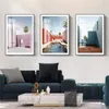 Modern Moranti Decorative Paintings Sofa Background Wall Paint Simple Atmospheric Living Room Bedside Crystal Porcelain Painting