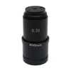 Caméra de microscope à livraison gratuite Objectif de réduction 0,3x Oculaire Adaptateur de monture C Objectif 23,2 mm 30 mm Adaptateur 30,5 mm
