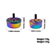 Novo Cilindro de cinzas portátil para modelagem de roda, cilindro de cinzas de cor brilhante