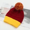 Fashion Unisex Skull Beanies Winter Warm Hat Pompom Beanie Knitted Caps Outdoor Leisure Cap YD0440