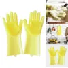 Magic Silicone Cleaning Gloves Silicon Dusting Dish Washing Gloves Kitchen Cleaning Tableware Washing-up Gloves Dish Washing