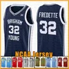34, Len Bias Brigham Young Cougars 32 Jimmer Fredette NCAA Basketball Jersey Faculdade jerseys DSA