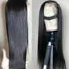 Lace Front Human Hair Wigs Brazilian Straight Human Hair Wigs For Black Women 830 Inch Preplucked Lace Front Wig full6029328