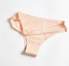 Damer i silke T Baksida G-strängar Sexiga stringtrosor Seamless Bikini Sport Yoga Osynliga Underkläder Underkläder plus storlek M-XXXL