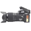 1PCS 폴로 디지털 카메라 HD1080P 33MP 24X 광학 줌 자동 초점 전문 디지털 SLR 카메라 캠코더 + 3 렌즈 D7100