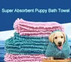 Włókno Szybkie Suszenie Wody Pet Kąpiel Ręcznik Super Chłonny Puppy Mata Psy Kocowe Miękkie Kot Kąpiel Practical Formy Dowód Łatwy Czysty DH0320
