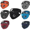 Bicycle Dust-proof Sports Mask Activated Carbon Cycling Running Face Cover Anti-Pollution Outdoor Training Masks With Filter