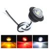 10pcs 12v kamyon arabası yan ışık işaretleyici lamba 3 LED göstergesi römork traktör otobüsü için römork için kuyruk frenini çevirme