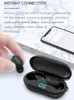 Mini TWS H6 fone de ouvido bluetooth sem fio com fone de ouvido de exibição de energia LED PK A6S E6S Earbuds