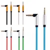 3,5 mm cable de extensión de audio auxiliar de ángulo recto de 90 grados para iphone para auriculares samsung mp3